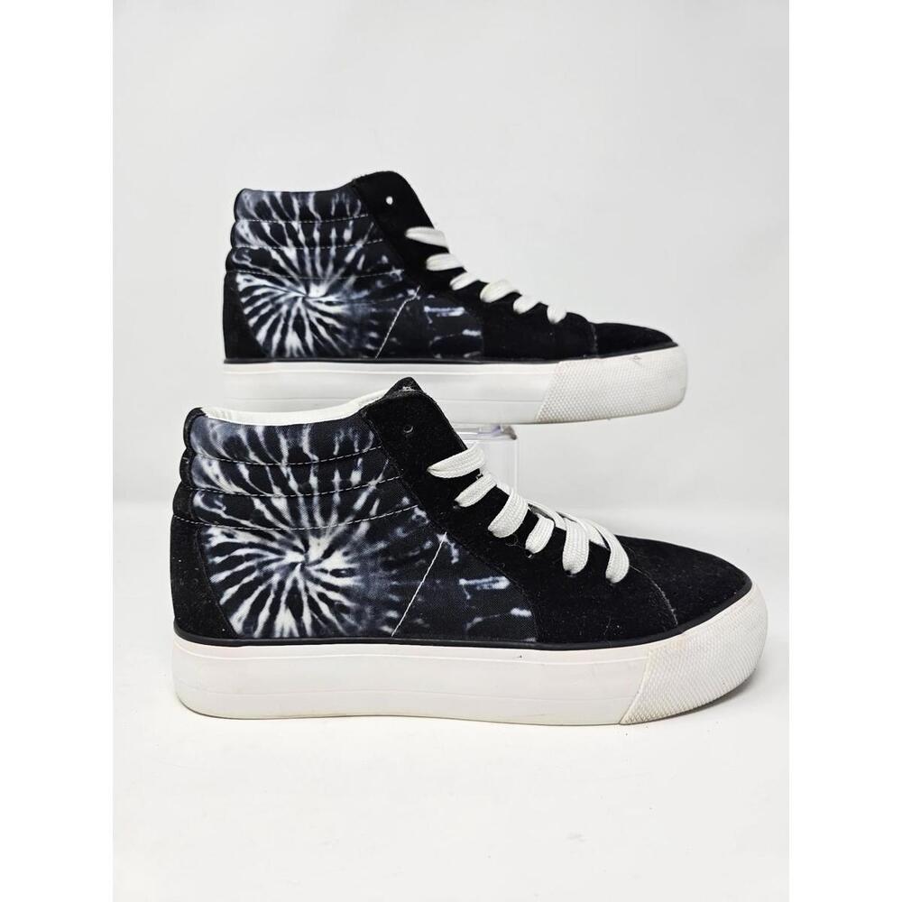NWT! MUDD POPPY TIE DYE HI‎ CUT LACE UP SNEAKERS SHOES 8